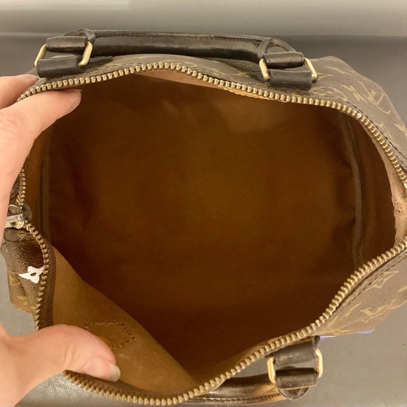 Authentic Louis Vuitton Speedy 30. Customized - Picture 6 of 8
